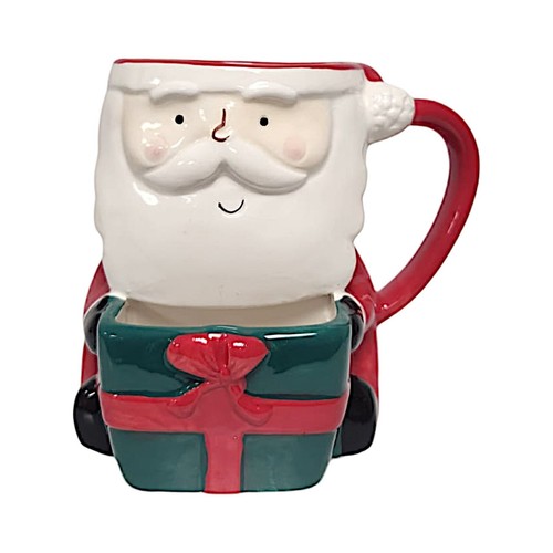 Festive santa reindeer - santa,