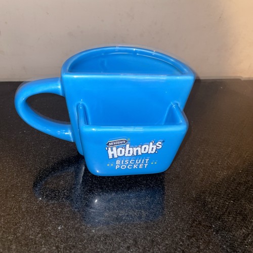 Mcvitie hobnobs blue mug - hobnobs,