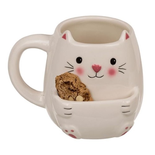 Dolomite cat mug with - cat,
