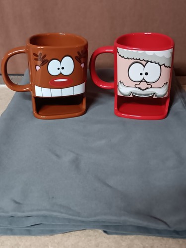 Set christmas mugs - mugs, with
