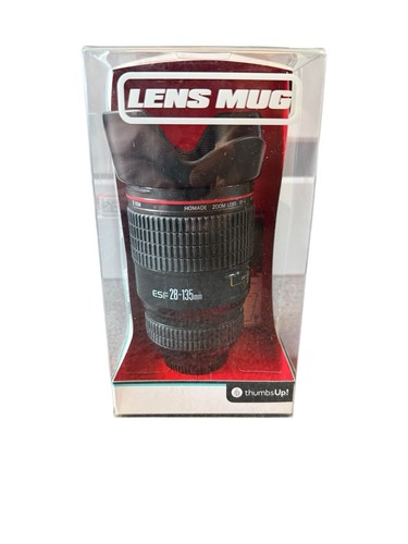 Camera lens mug with - lens,