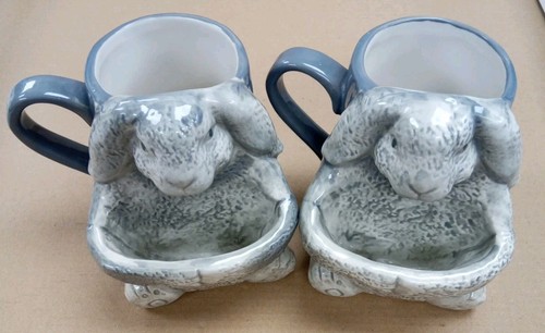 Pair next grey - grey, rabbit