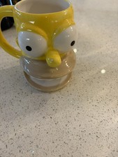 Homer Simpson mug with Biscuit
