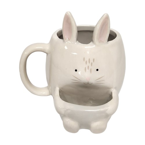 Bunny mug with - with, cookie