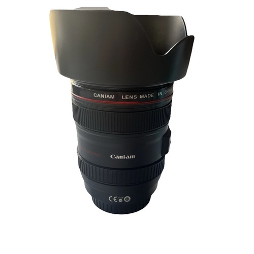 Camera lens mug with - camera,