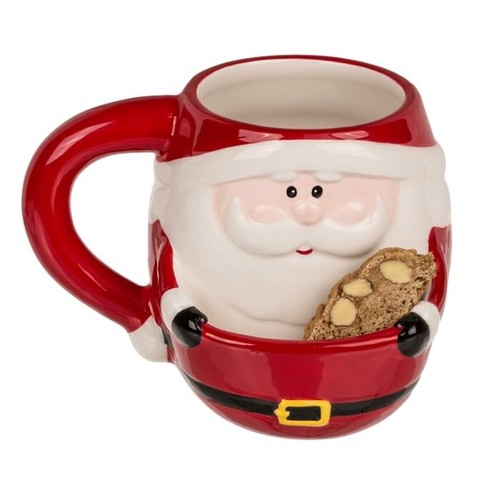 Santa dolomite mug with - santa,
