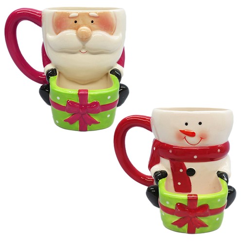 Christmas mug with cookie - mug,
