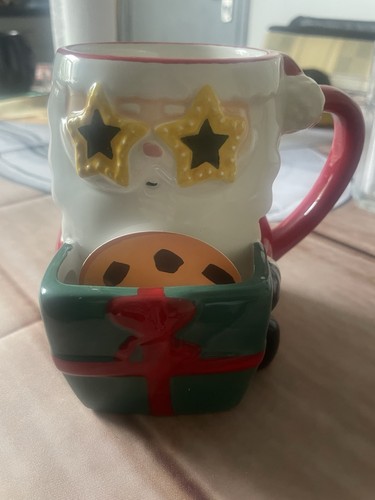 Christmas themed coffee mug - themed,