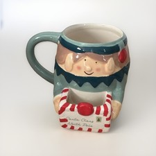 Elf Novelty Christmas Mug with