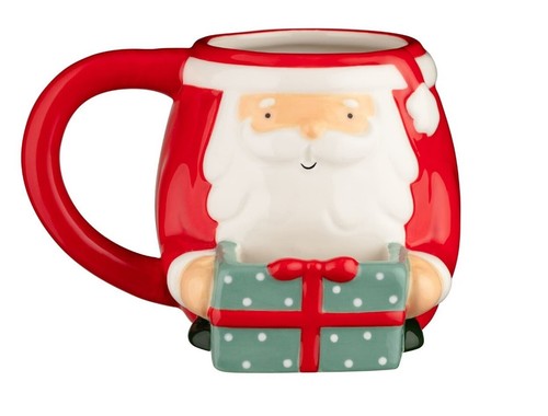 Father christmas mug - christmas,